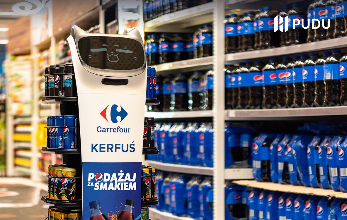 Pudu Robotics BellaBot Gain Popularity in Carrefour Stores in Poland, Fueling European Growth